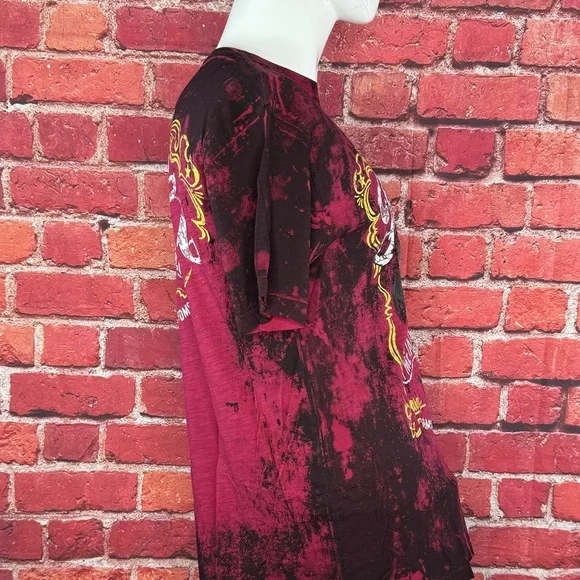 Affliction American Customs Men's Short Sleeve Graphic T-shirt -Size:XL/2XL- NWT - Picture 5 of 10